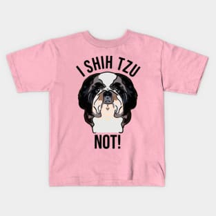 Cute I Shih Tzu Not Kids T-Shirt